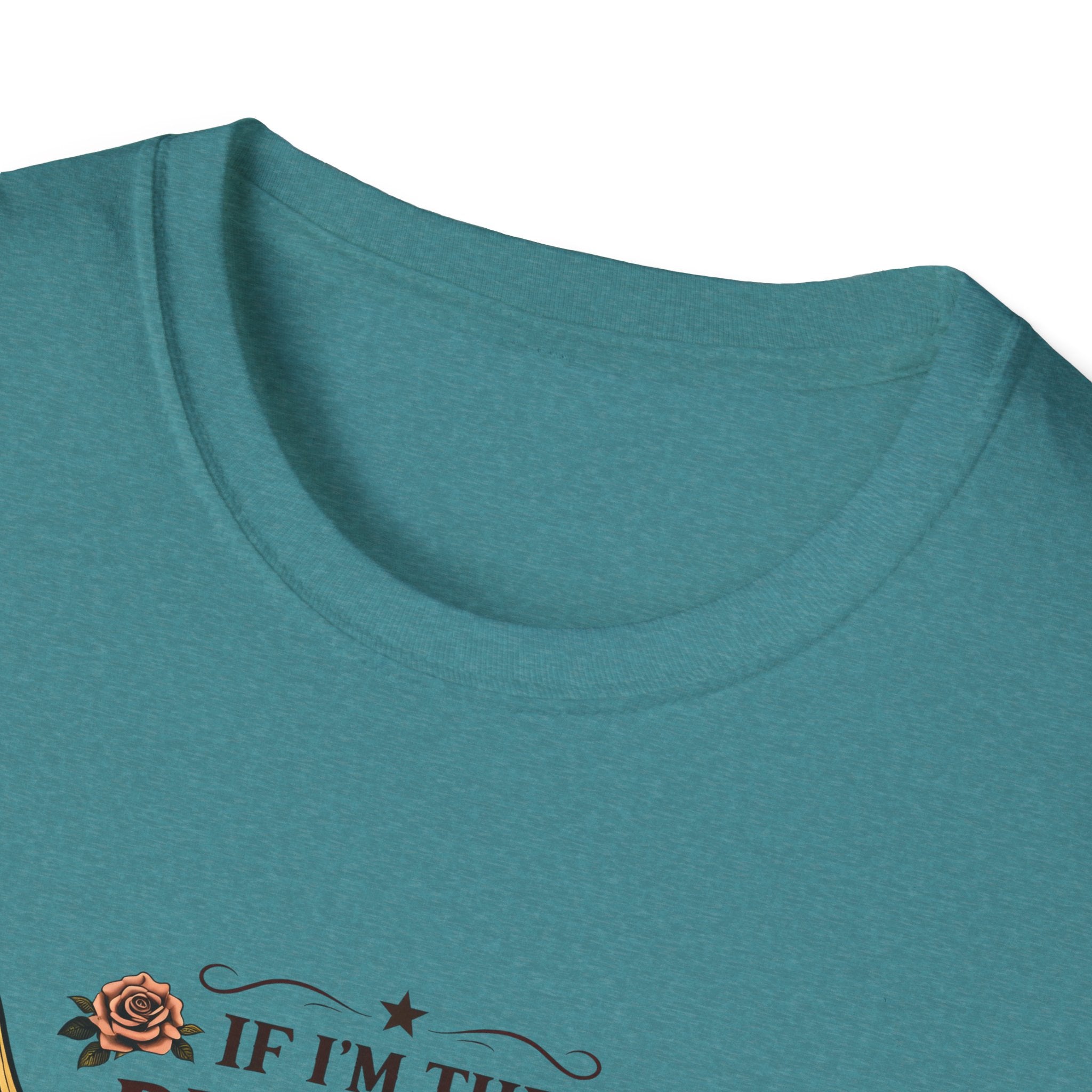 If I'm the Problem Bull Skull T-Shirt — Funny Sarcastic Western Gift for Women