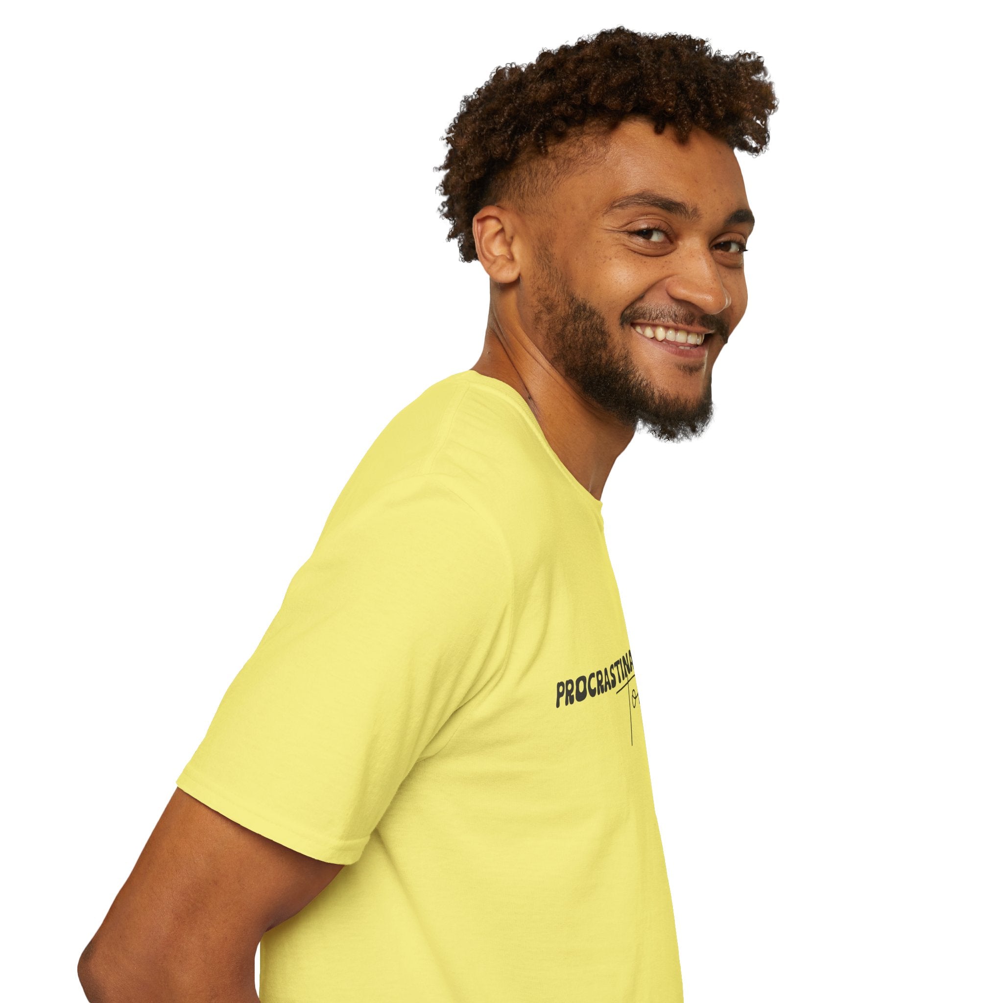 Procrastinators Unite Tomorrow T-Shirt — Funny Sarcastic Gift for Her Casual Tee