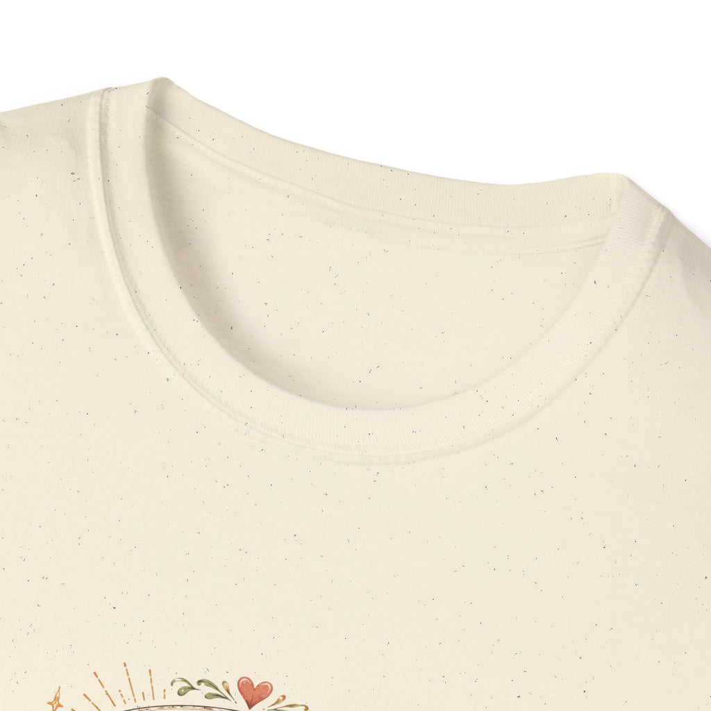 Raised on Dirt Roads & Jesus T-Shirt — Rustic Christian Gift for Women Faith Tee