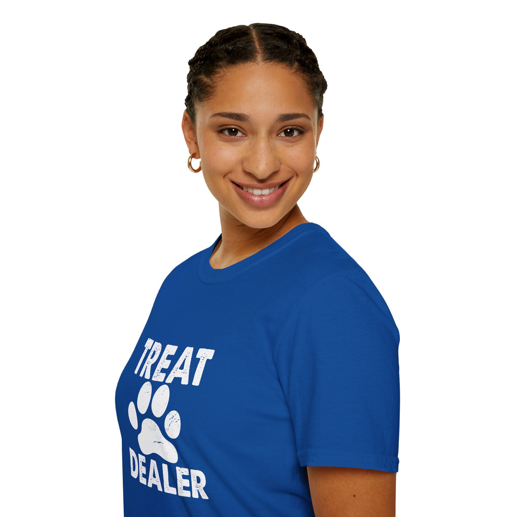 Treat Dealer T-Shirt — Funny Dog Paw Pet Lover Tee