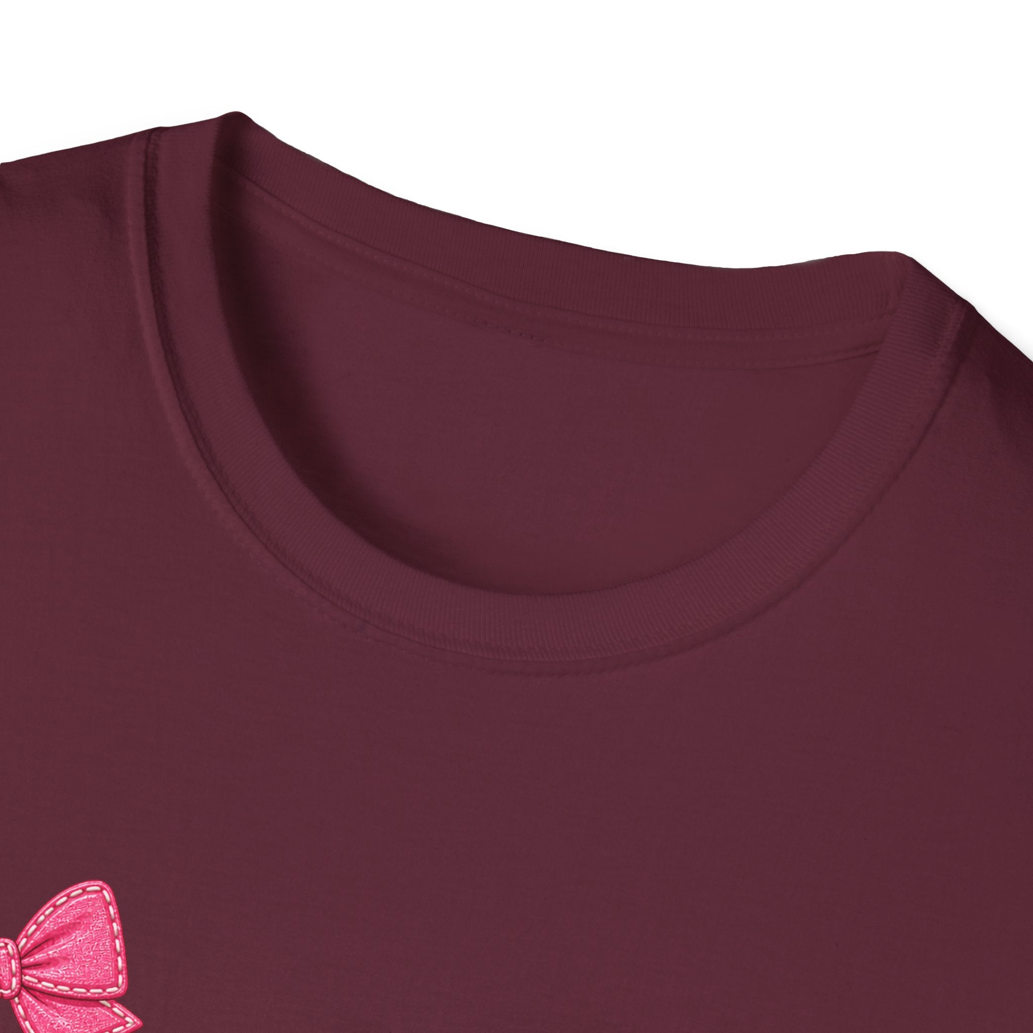 Floral Leopard TEACH T-Shirt — Cute Back-to-School Gift for Teachers Pink Bow Tee