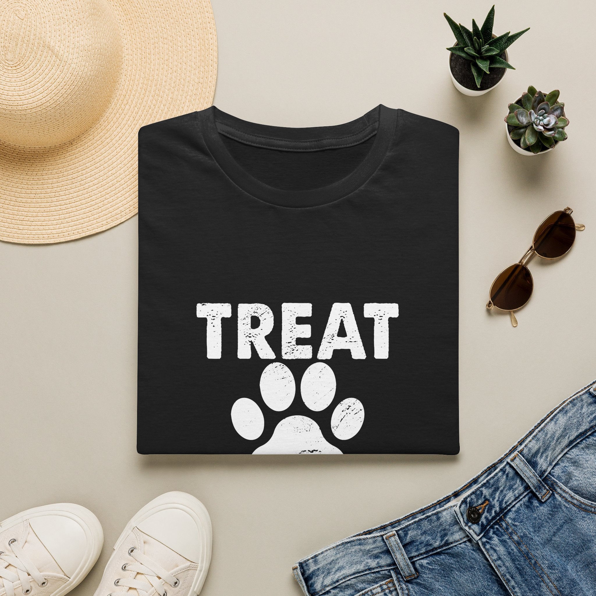 Treat Dealer T-Shirt — Funny Dog Paw Pet Lover Tee