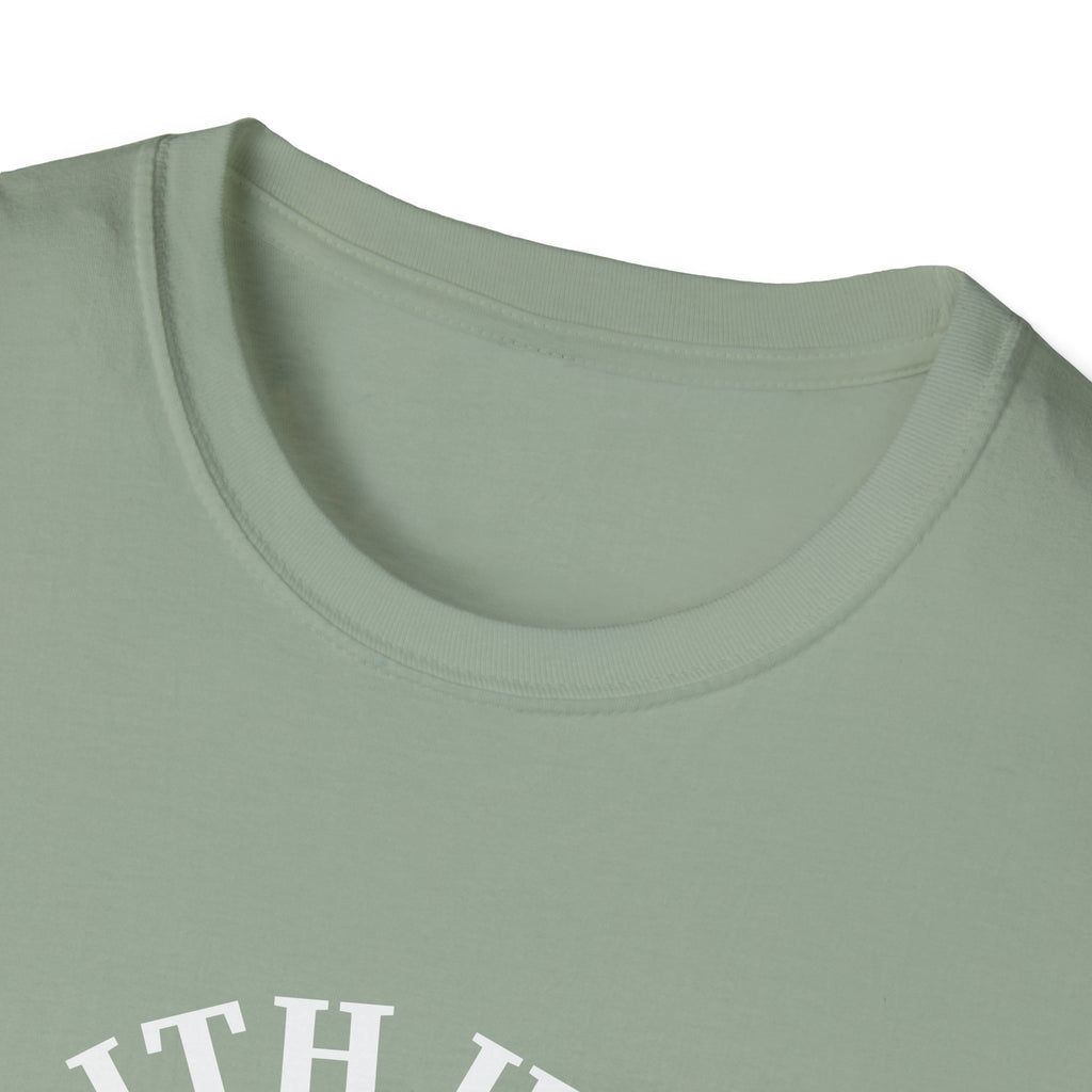 Faith Hope Cure Breast Cancer Awareness T-Shirt — Pink Ribbon Gift for Her Support Graphic Tee