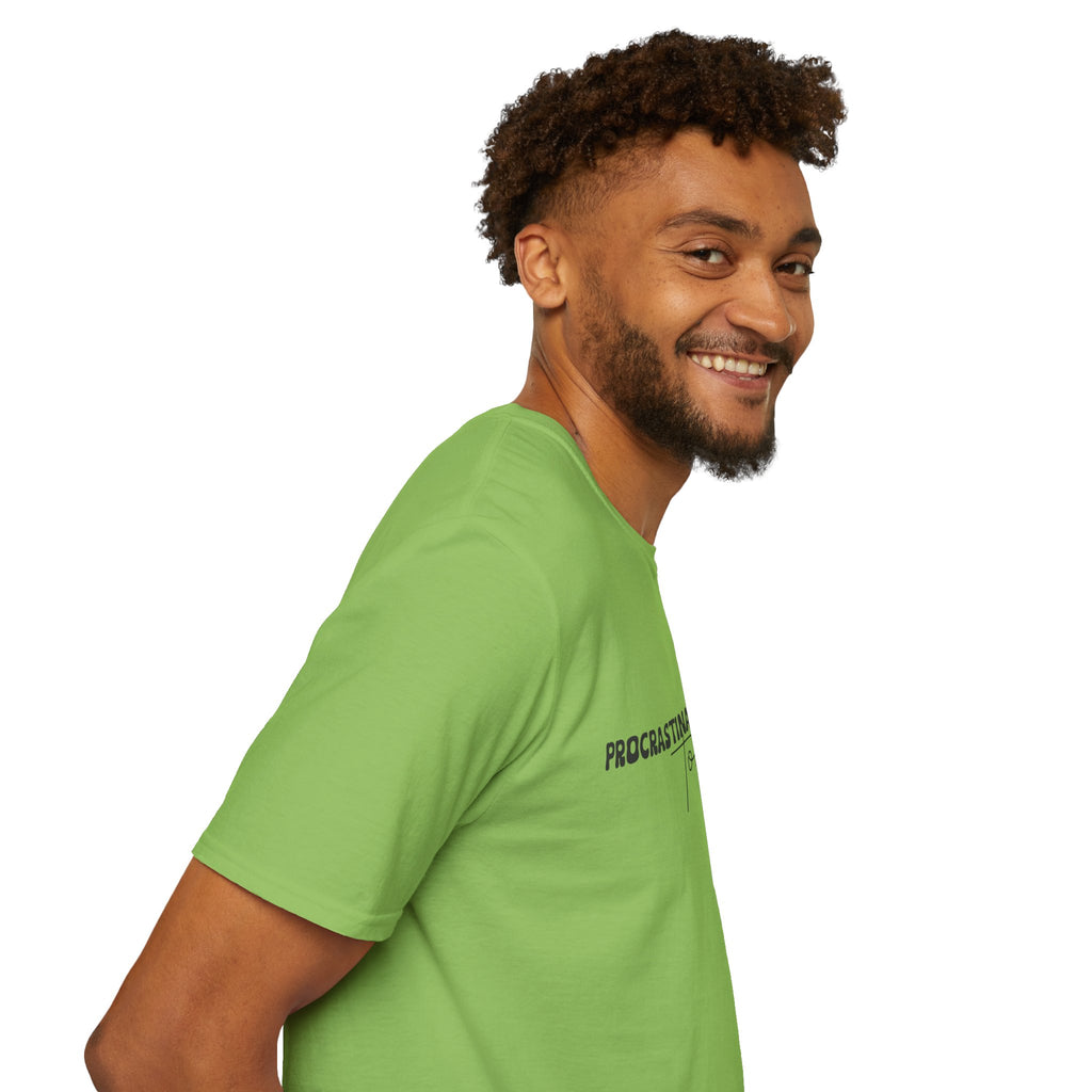 Procrastinators Unite Tomorrow T-Shirt — Funny Sarcastic Gift for Her Casual Tee