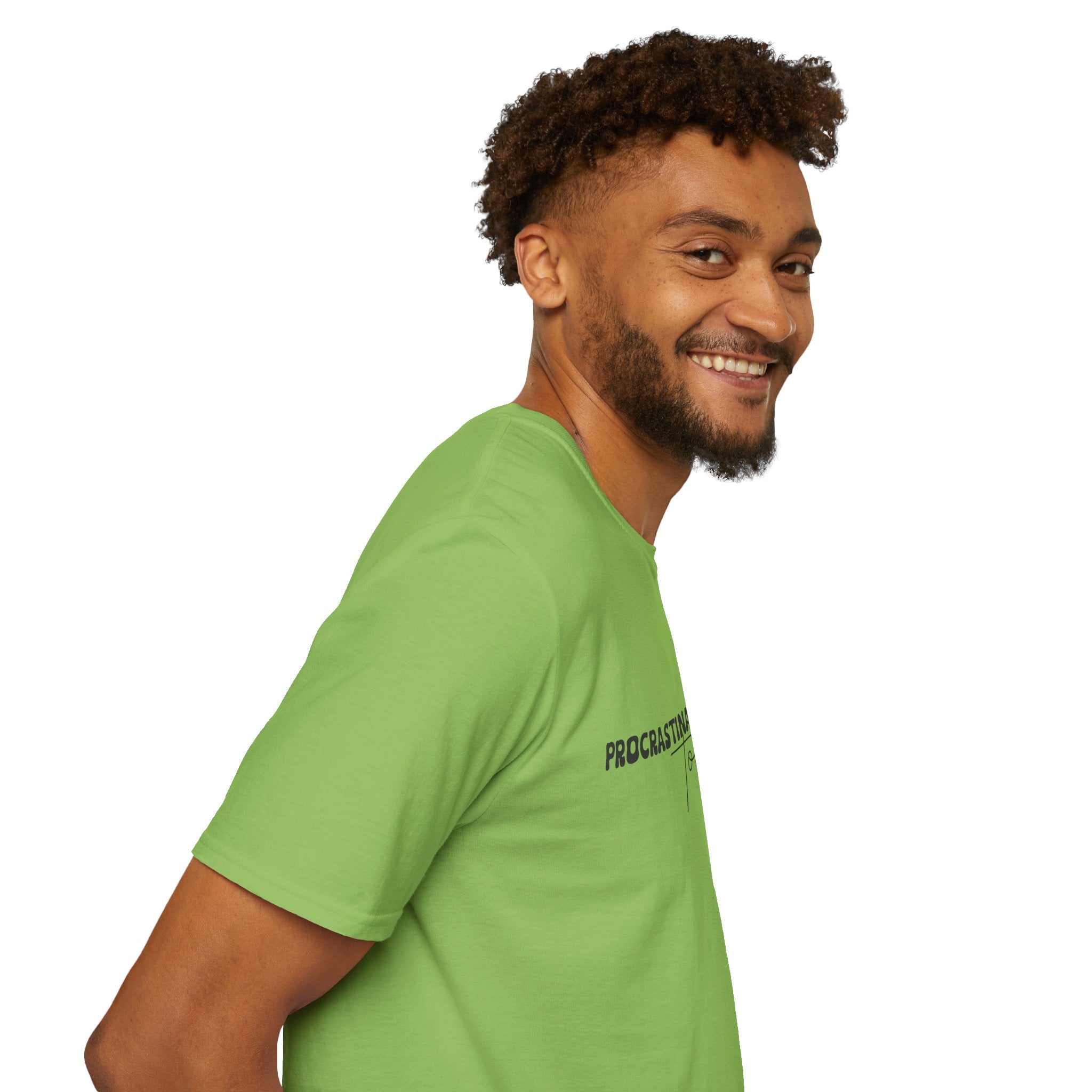 Procrastinators Unite Tomorrow T-Shirt — Funny Sarcastic Gift for Her Casual Tee