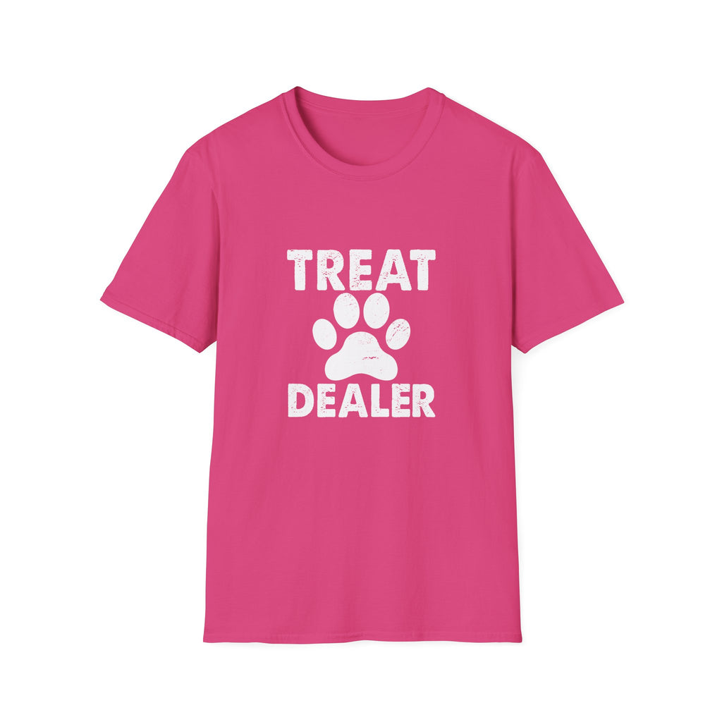 Treat Dealer T-Shirt — Funny Dog Paw Pet Lover Tee