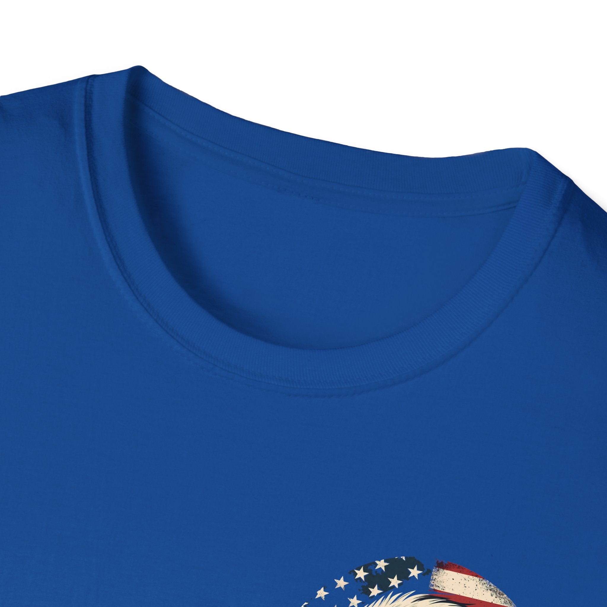 Patriotic Bald Eagle T-Shirt — American Flag Gift for Him Fourth of July Graphic Tee