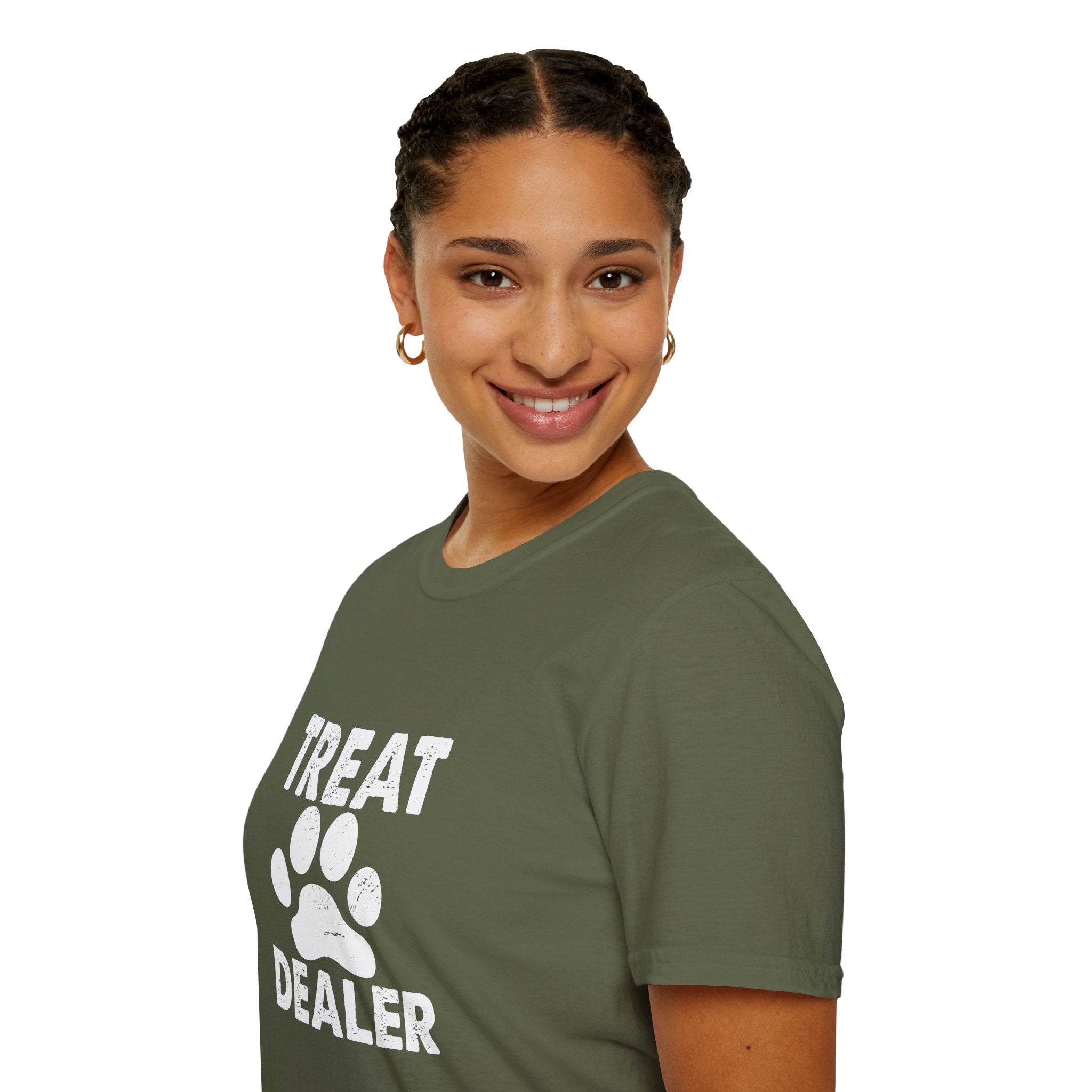 Treat Dealer T-Shirt — Funny Dog Paw Pet Lover Tee