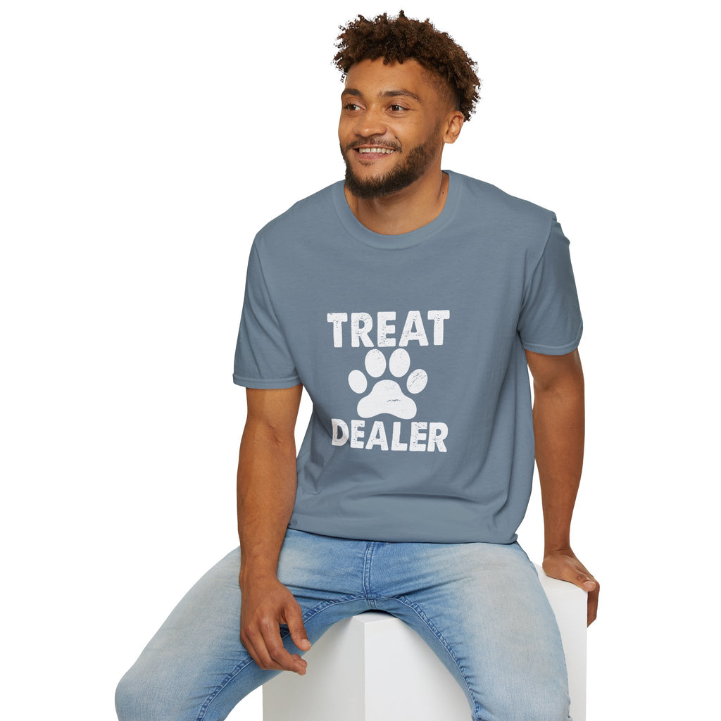 Treat Dealer T-Shirt — Funny Dog Paw Pet Lover Tee