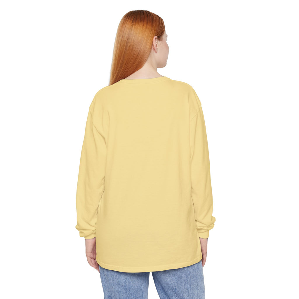 Thankful Grateful Blessed Pumpkin Long Sleeve — Cute Fall Thanksgiving Gift for Women