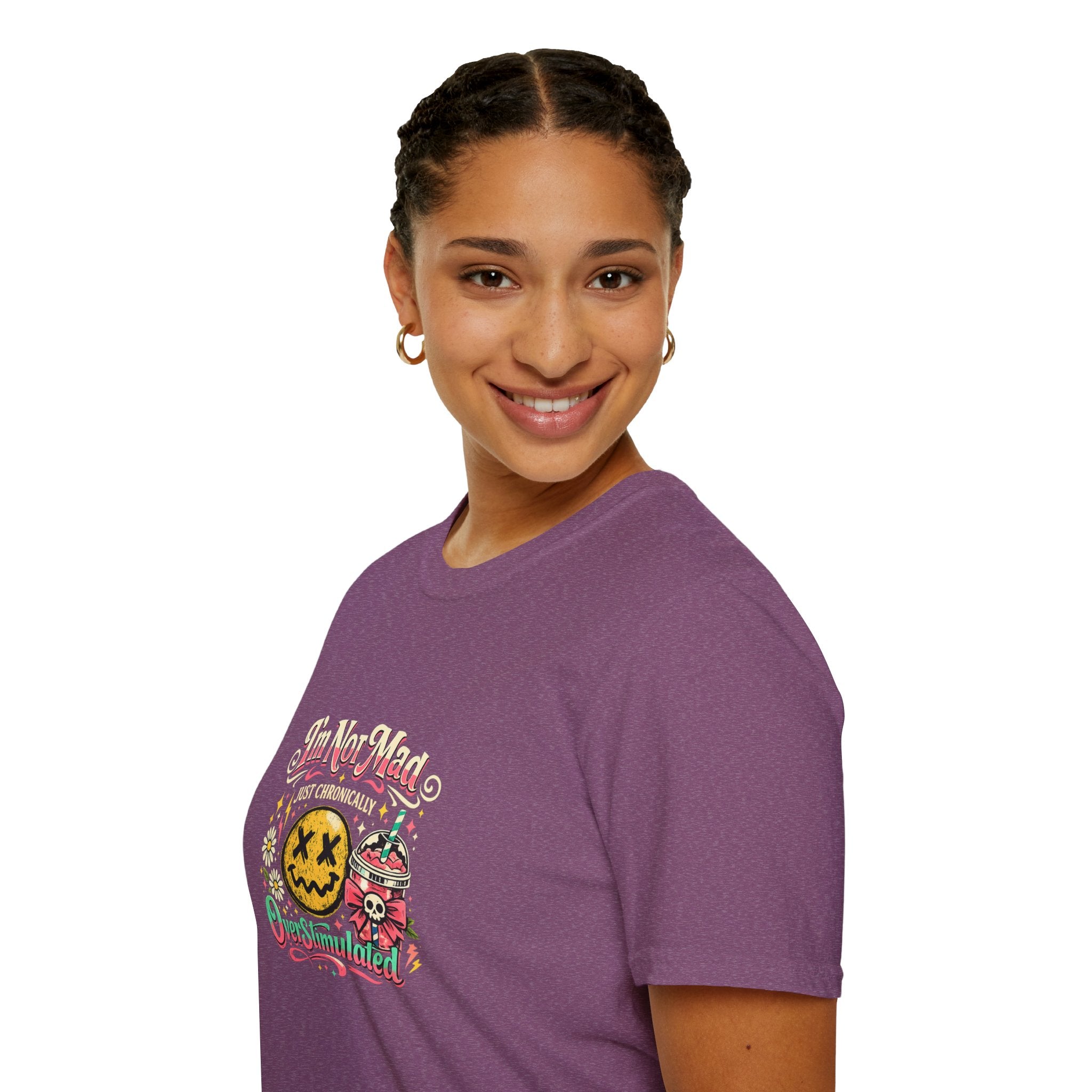 I'm Not Mad Kawaii Bubble Tea T-Shirt — Cute Funny Gift for Her Graphic Tee