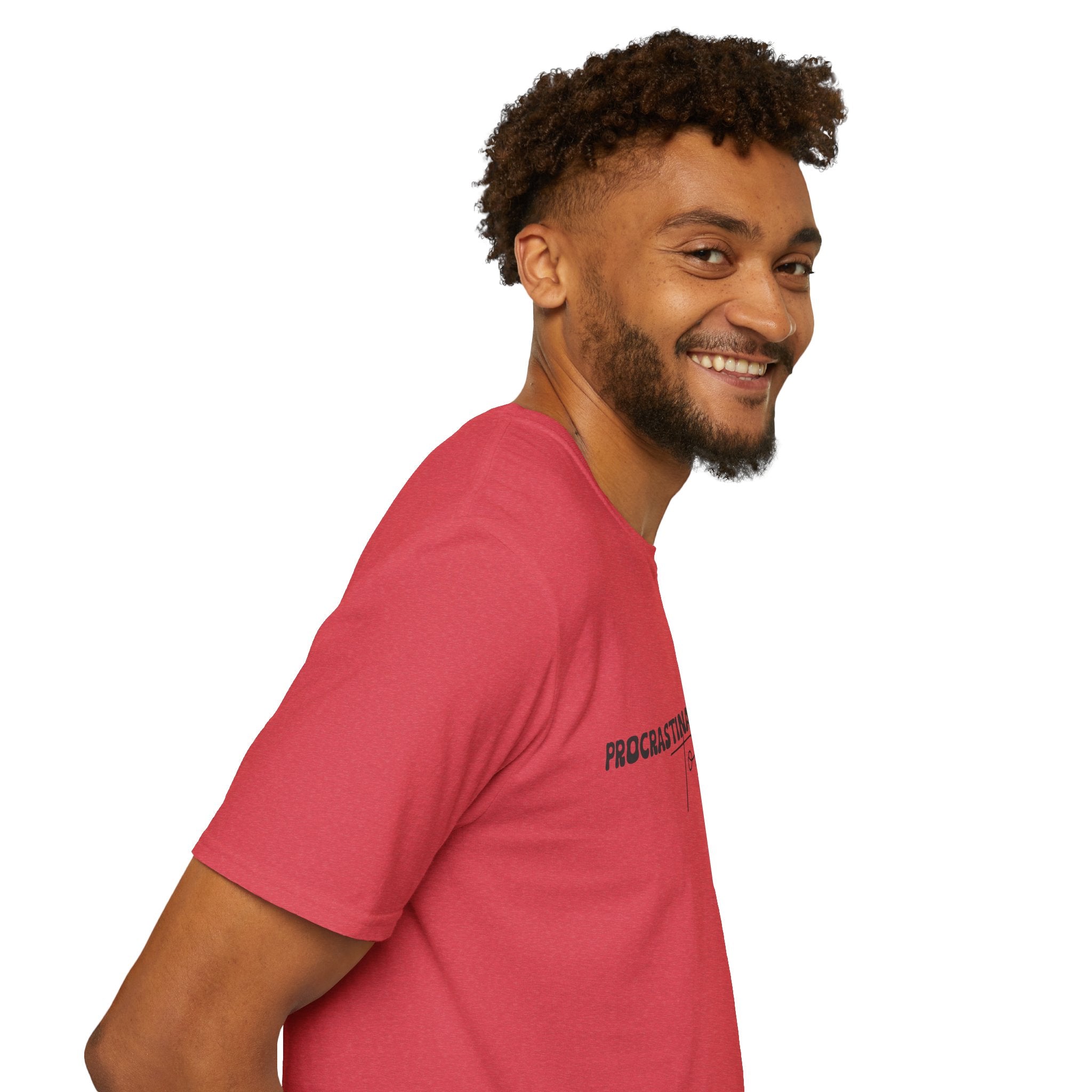 Procrastinators Unite Tomorrow T-Shirt — Funny Sarcastic Gift for Her Casual Tee