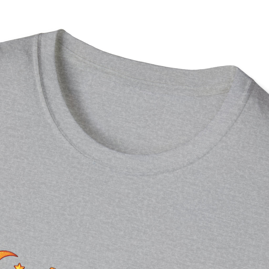 Cute Halloween Cow T-Shirt — Funny Gift for Her Candy Pumpkins & Kitty Costume Tee