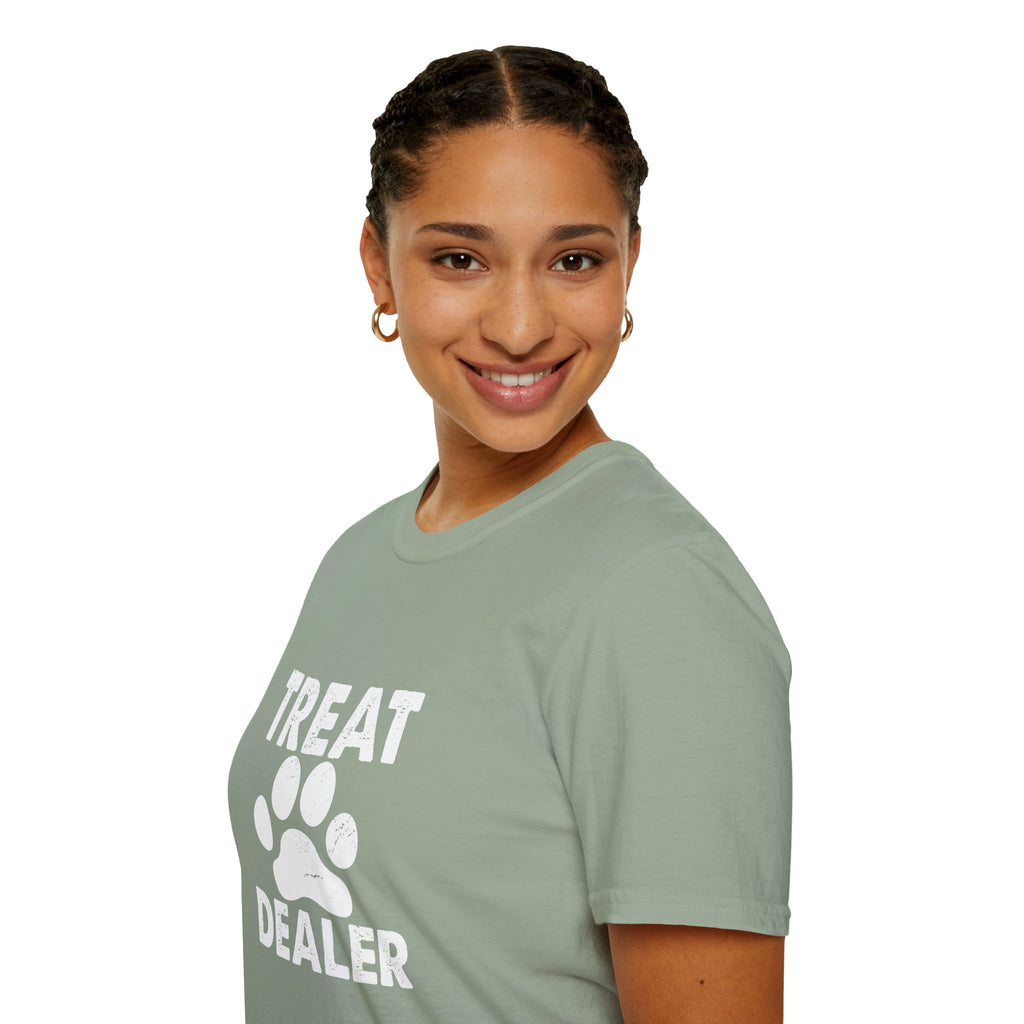 Treat Dealer T-Shirt — Funny Dog Paw Pet Lover Tee