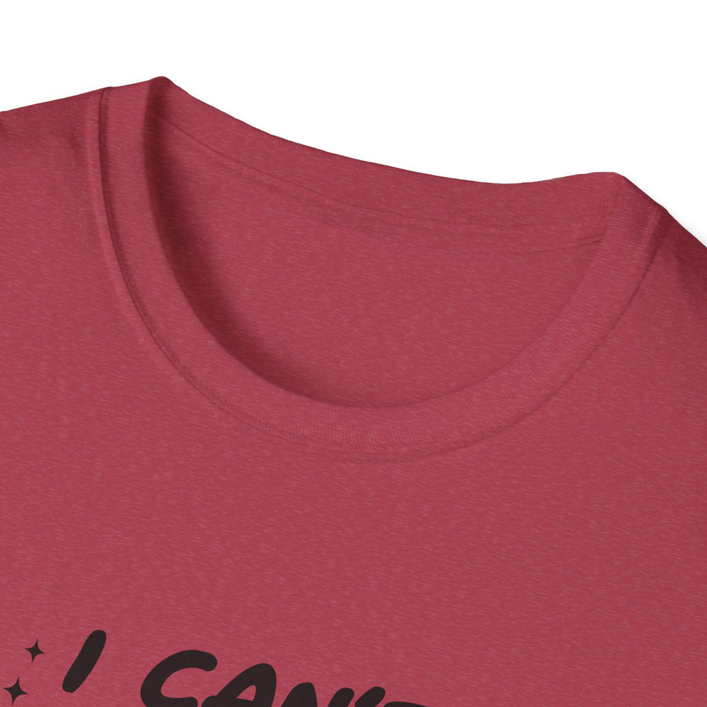 I Can't Adult T-Shirt — Funny Gift for Her Sarcastic Overworked Women's Graphic Tee